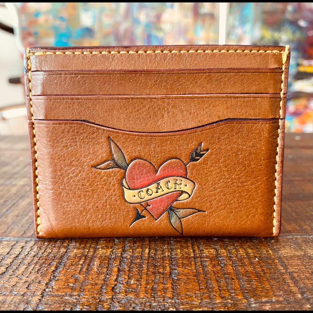 Coach card case